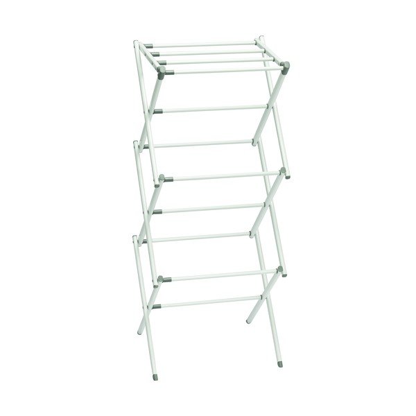 Biała 3-poziomowa suszarka do ubrań iDesign Brezio, 75x38 cm-image-4