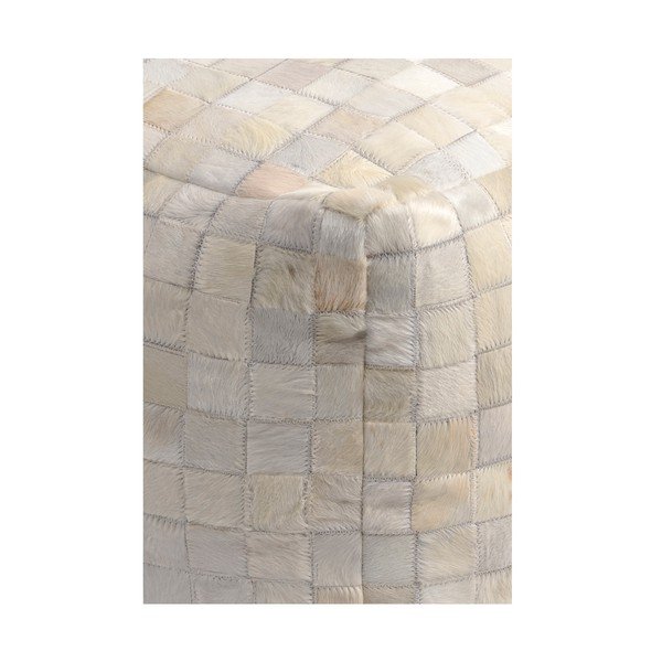Skórzany puf Patchwork-image-1