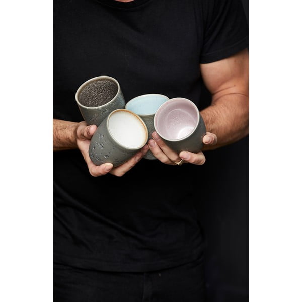 Szare kubki zestaw 4 szt. 270 ml Gastro  – Bitz-image-2