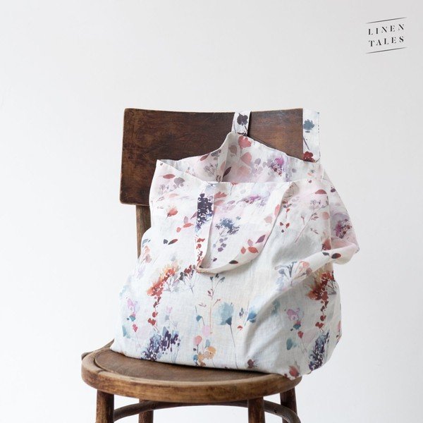Lniana torba na zakupy – Linen Tales-image-1