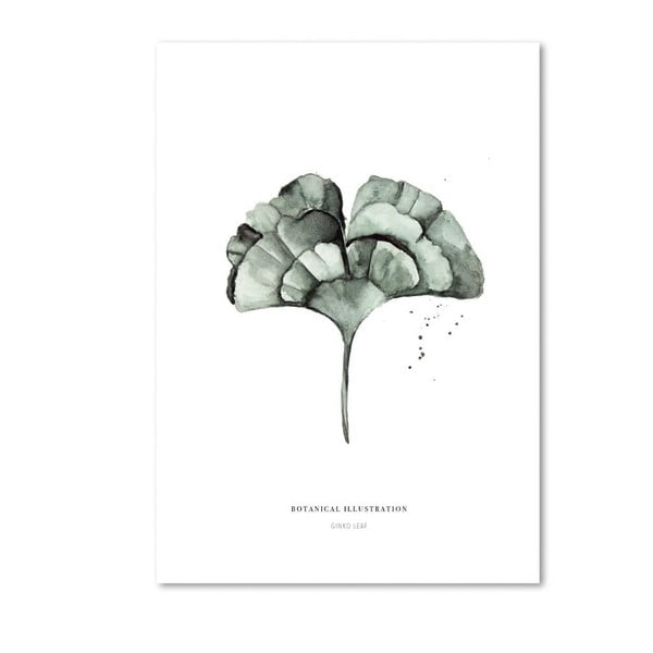 Plakat Leo La Douce Ginko Leaf, 21x29,7 cm