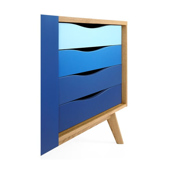 Niebieska komoda Woodman Avon-image-4