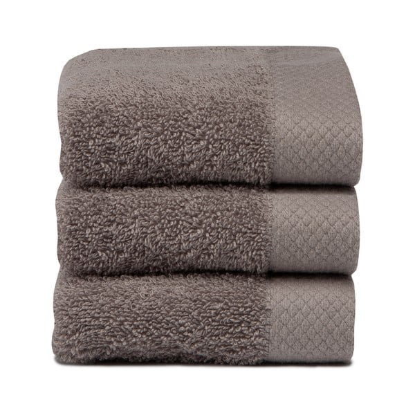 Komplet
  3 ręczników Pure Cement, 30x50 cm