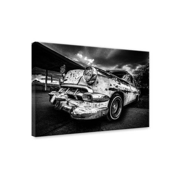 Obraz Styler Canvas Silver Old Car, 85x113 cm-image-2