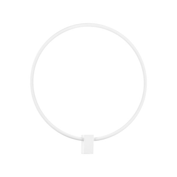 Aluminiowy kinkiet LED ze ściemniaczem w matowym białym kolorze Cercio – Nova Luce-image-3