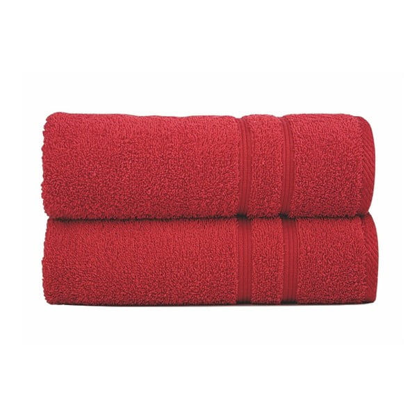 Ręcznik Sorema Basic Red, 50x100 cm