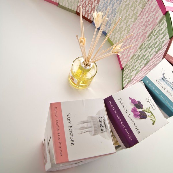 Dyfuzor o zapachu róży i wanilii Copenhagen Candles, 100 ml-image-1