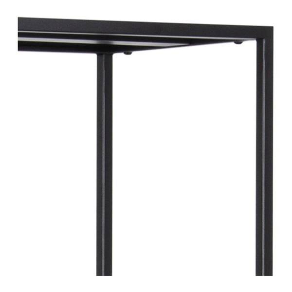 Czarny metalowy regał 70x185 cm Newcastle – Actona-image-4