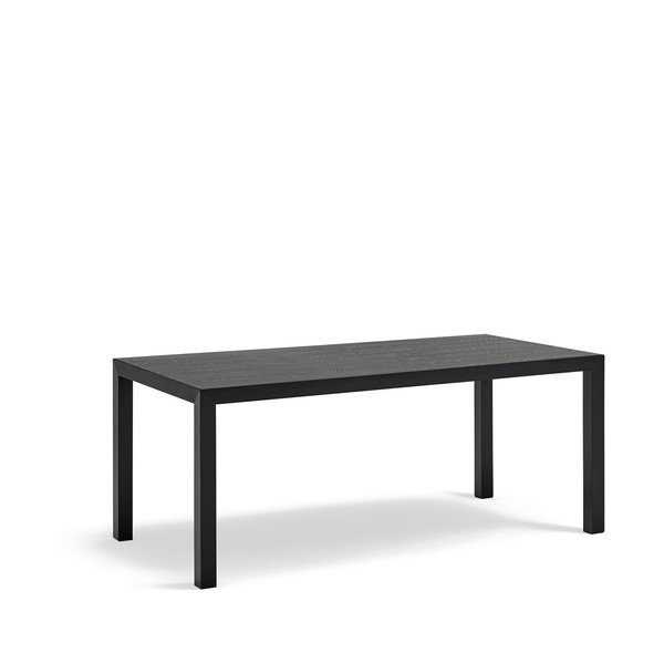 Stół z blatem z drewna dębowego 75x180 cm Alma – Teulat-image-2