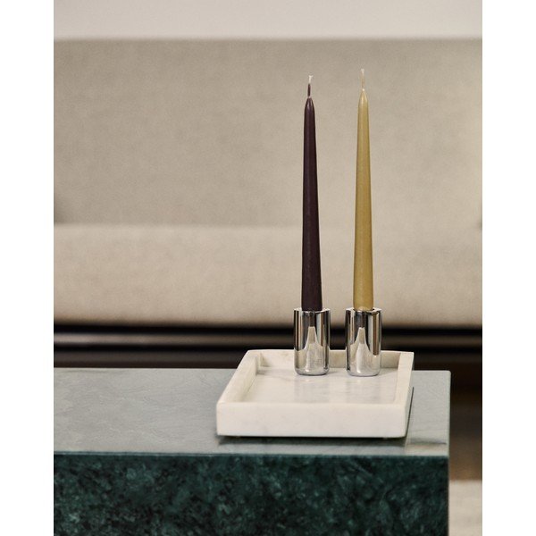 Marmurowa taca dekoracyjna 18x35 cm Serela – Kave Home-image-2