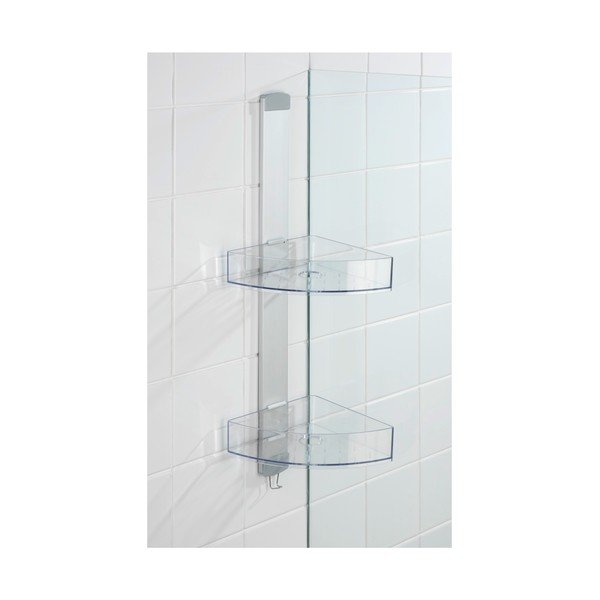 Narożna półka łazienkowa Wenko Premium, 21x20 cm-image-1