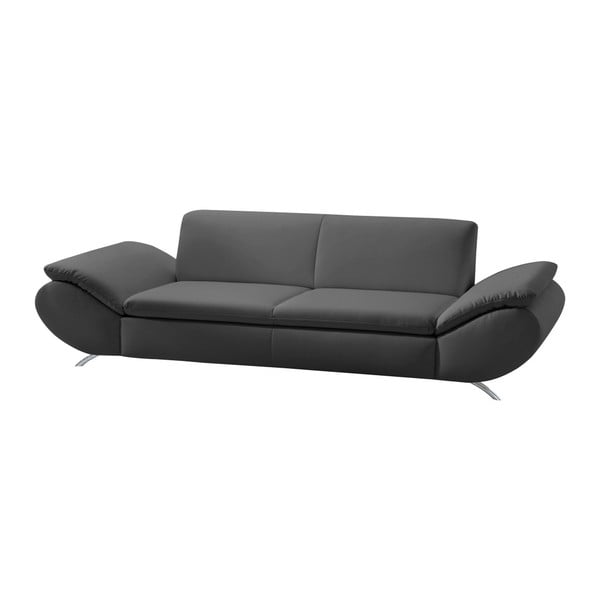 Czarna sofa trzyosobowa Max Winzer Marseille