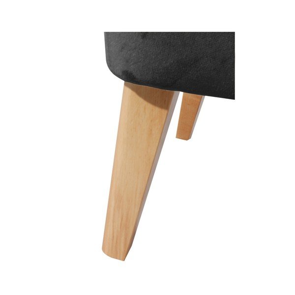 Antracytowy fotel Max Winzer Brandon Suede-image-3