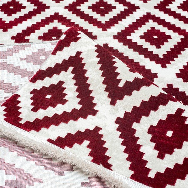Chodnik Munico Rojo, 80x300 cm-image-1