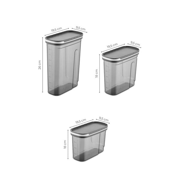 Pojemniki na żywność 9 szt. na żywność – Hermia-image-2