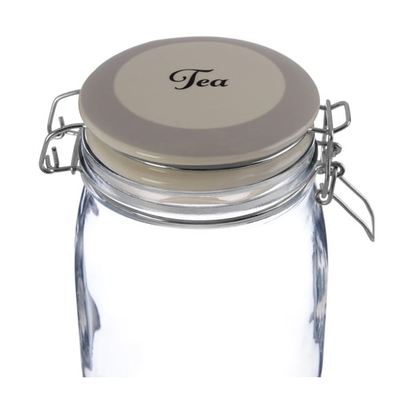 Szklany pojemnik na żywność na herbatę Grocer – Premier Housewares-image-4