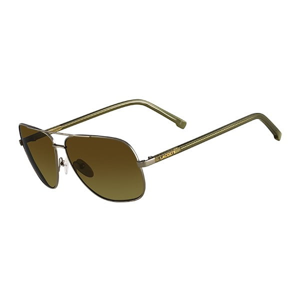 Męskie okulary przeciwsłoneczne Lacoste L146 Khaki