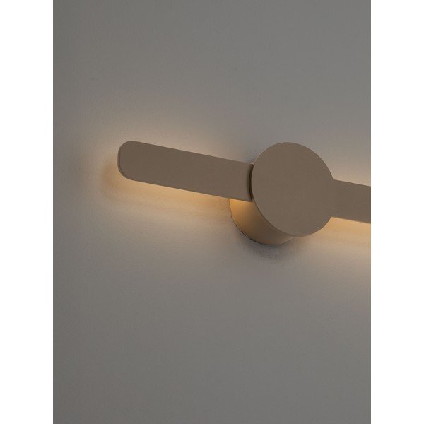 Szarobeżowy aluminiowy kinkiet LED Norei – Nova Luce-image-4