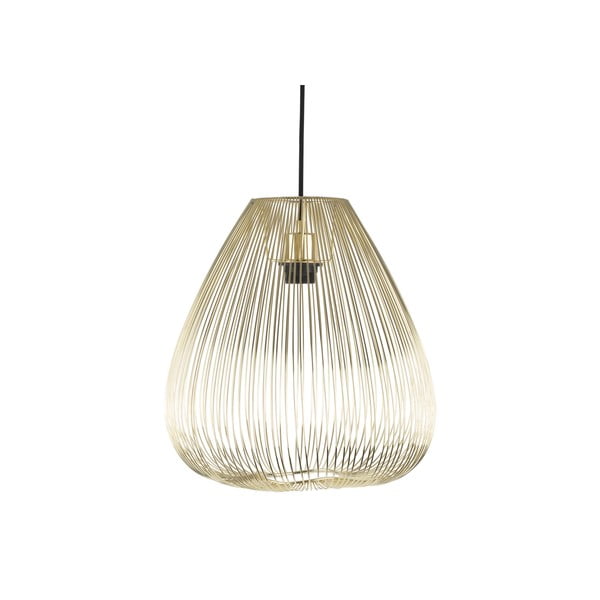 Metalowa lampa wisząca w kolorze złota Leitmotiv Lucid, ø 35 cm-image-2