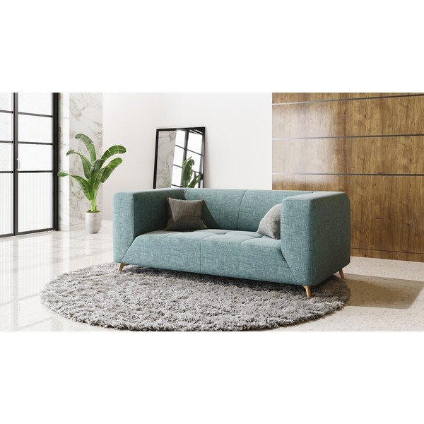 Turkusowa 2-osobowa sofa MESONICA Toro-image-1