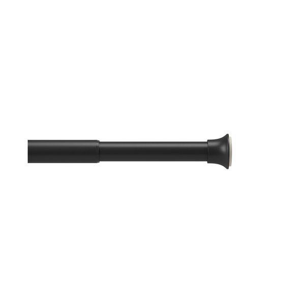 Drążek na zasłonę prysznicową w kolorze matowej czerni 106 - 182 cm Chroma – Umbra-image-2