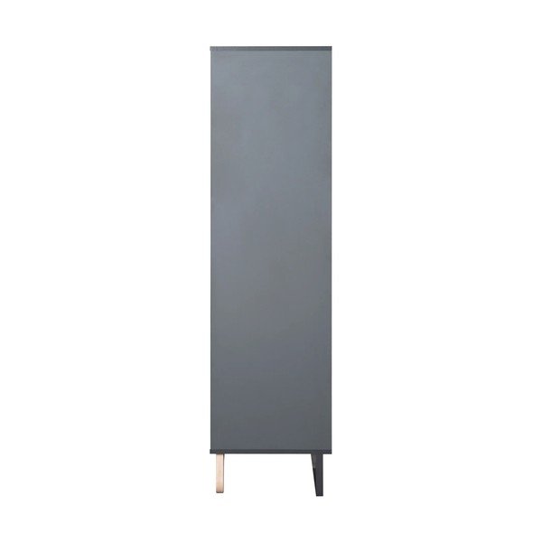 Antracytowy regał dziecięcy 107x159 cm Jara – Roba-image-3