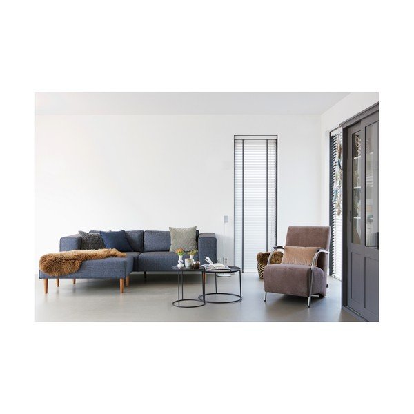 Czarny stolik WOOOD Ivar, Ø 40 cm-image-4