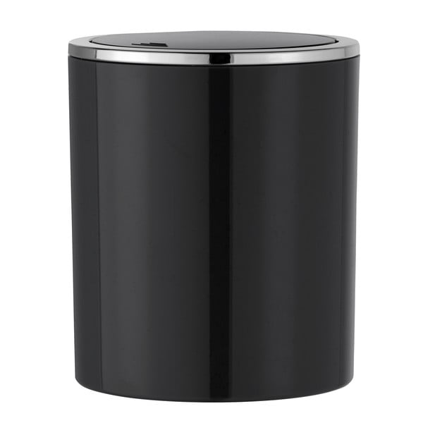 Czarny kosz na śmieci-image-1