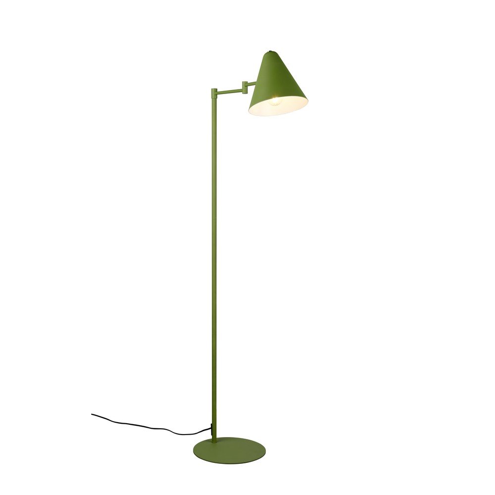 Zielona lampa stojąca z elastyczną konstrukcją (wysokość 126,5 cm) Cosima – Trio (zdjęcie 6)