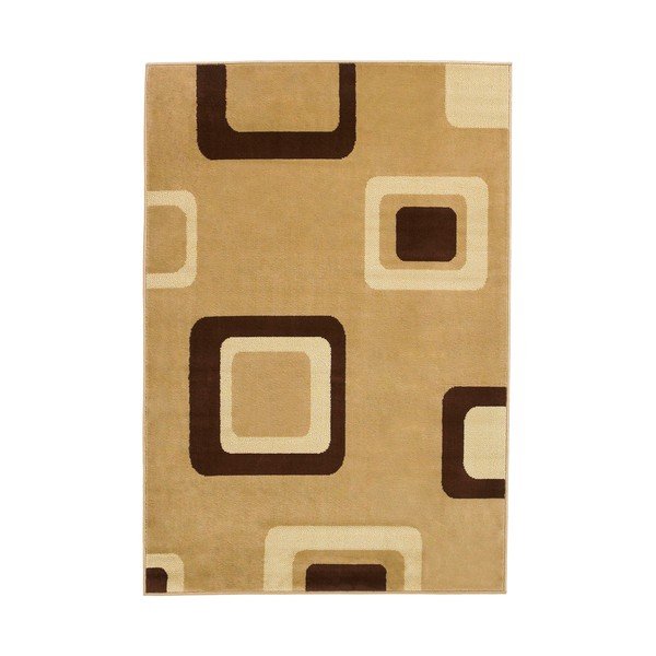 Beżowy dywan Think Rugs Diamond, 67x225 cm