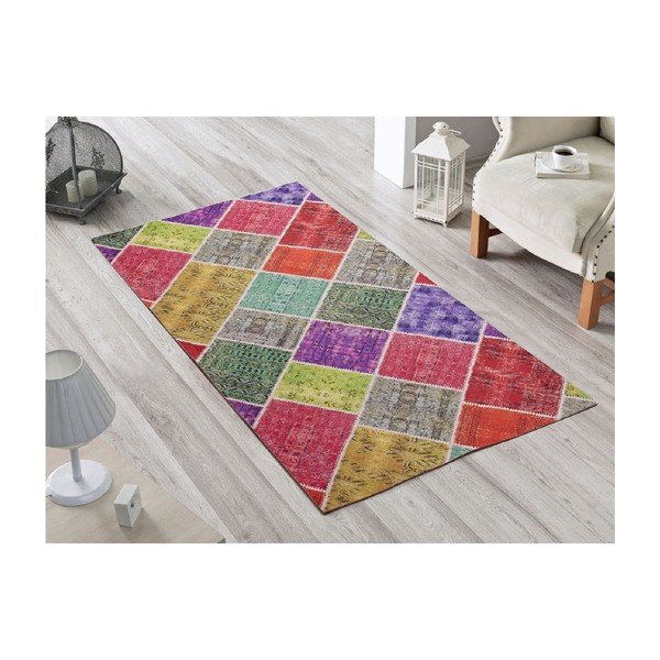 Dywan Lucky Patchwork, 80x140 cm