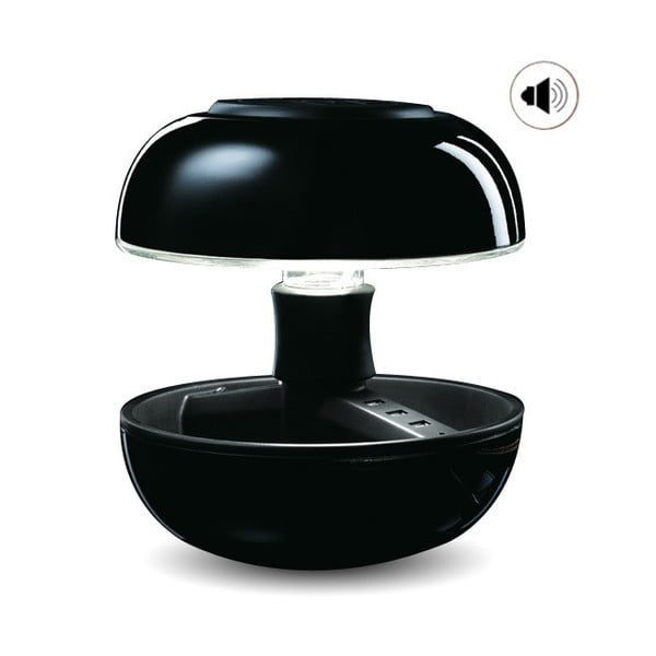 Lampa stołowa, ładowarka i głośnik w jednym Joyo Classic, czarna