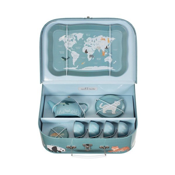 Naczynia do kuchni dziecięcej Endangered Animals – Sass & Belle