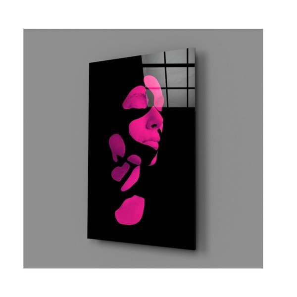 Szklany obraz Insigne Fragmented Pink-image-4