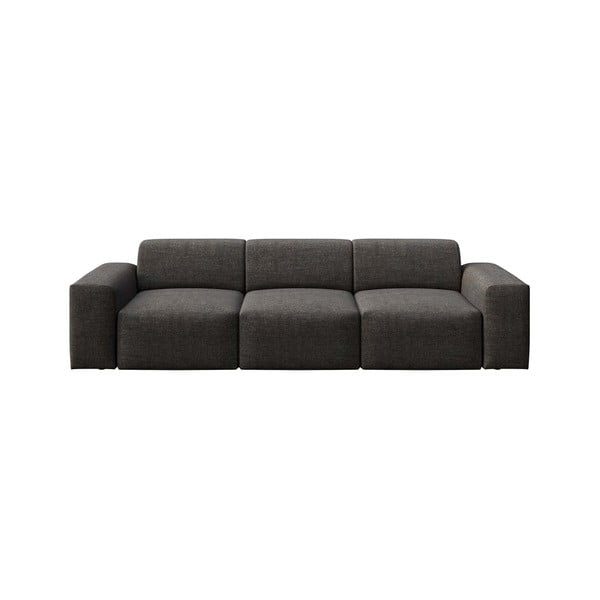 Antracytowa sofa 285 cm Fluvio – MESONICA