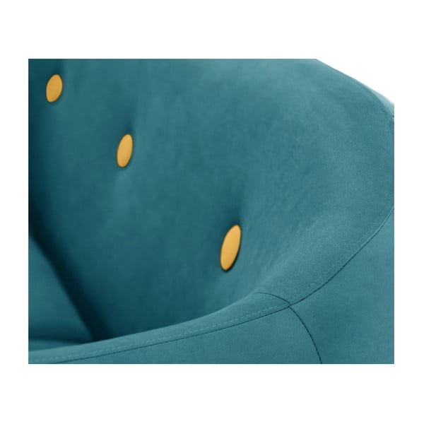 Turkusowozielony 3-osobowy narożnik prawostronny Scandi by Stella Cadente Maison-image-3