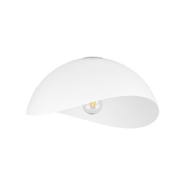 Metalowa lampa sufitowa w matowym białym kolorze Opsi – Nova Luce