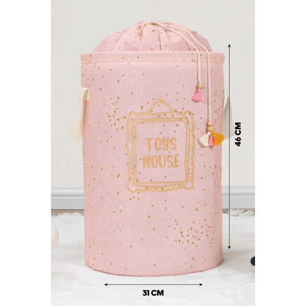Tekstylny dziecięcy kosz na zabawki – Mioli Decor-image-2