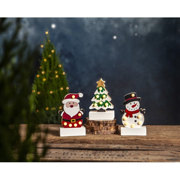 Biało-zielona dekoracja świetlna ze świątecznym motywem Freddy – Star Trading-image-4