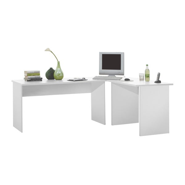 Białe biurko Space