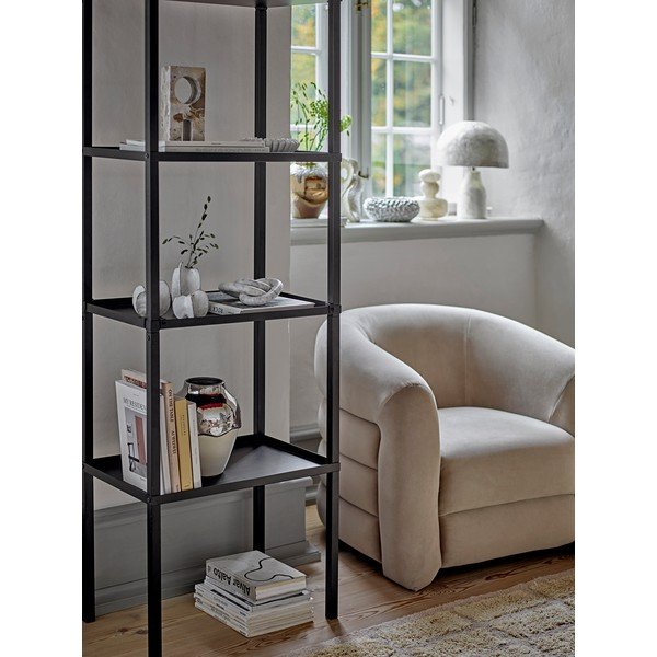 Czarny metalowy regał 59x90x38 cm Loups – Bloomingville-image-3