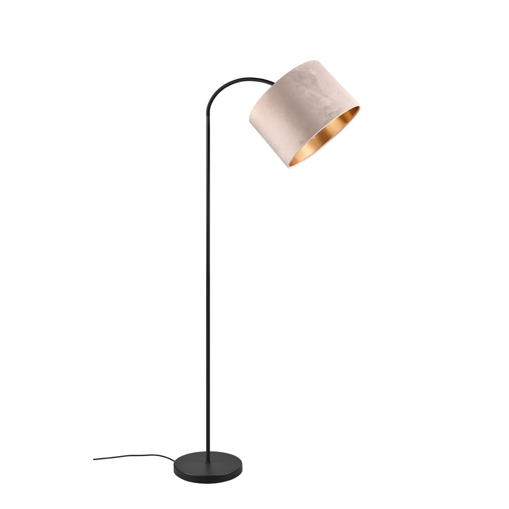 Czarno-beżowa lampa stojąca (wys. 205 cm) Julieta – Trio (zdjęcie 6)