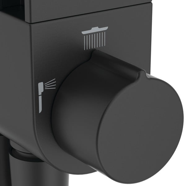 Metalowy zestaw prysznicowy w kolorze matowej czerni 110 cm ALU+ – Ideal Standard-image-3