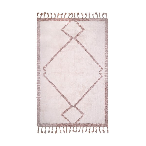 Dywan z bawełny wykonany ręcznie Nattiot Ambre, 110x170 cm