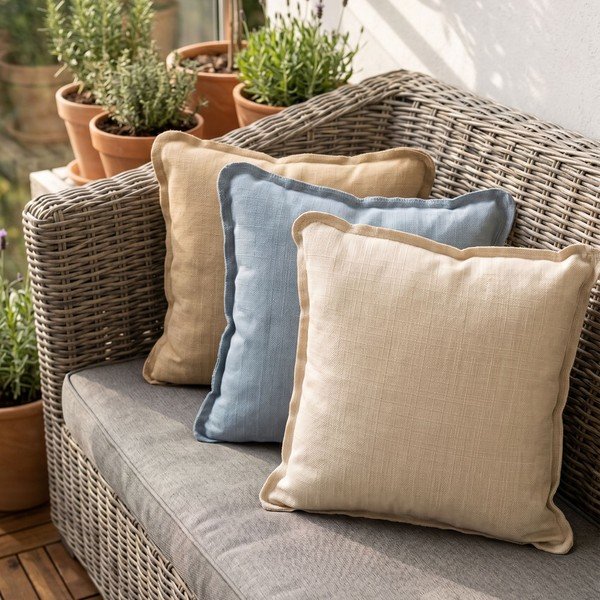 Poszewki na poduszki zestaw 2 szt. 40x40 cm Linen – Mioli Decor-image-2