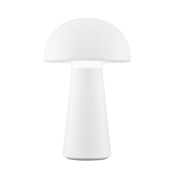 Biała lampa stołowa LED ze ściemniaczem i czujnikiem ruchu (wys. 22 cm) Viga – Fischer & Honsel