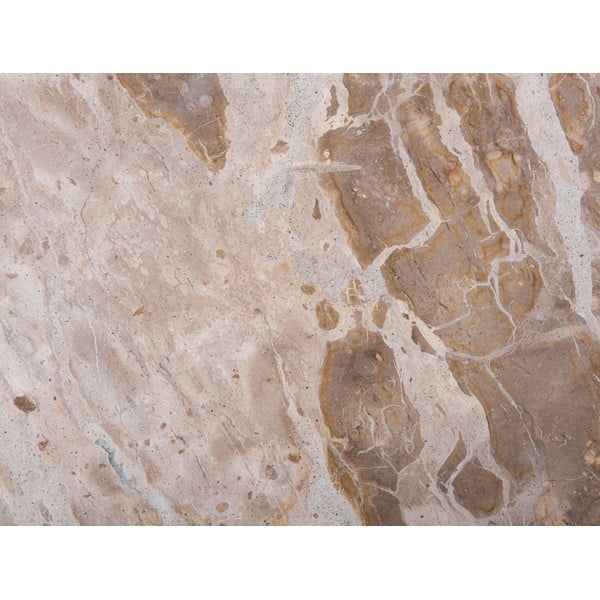 Okrągły stolik z blatem w dekorze marmuru ø 40 cm Force  – Leitmotiv-image-4