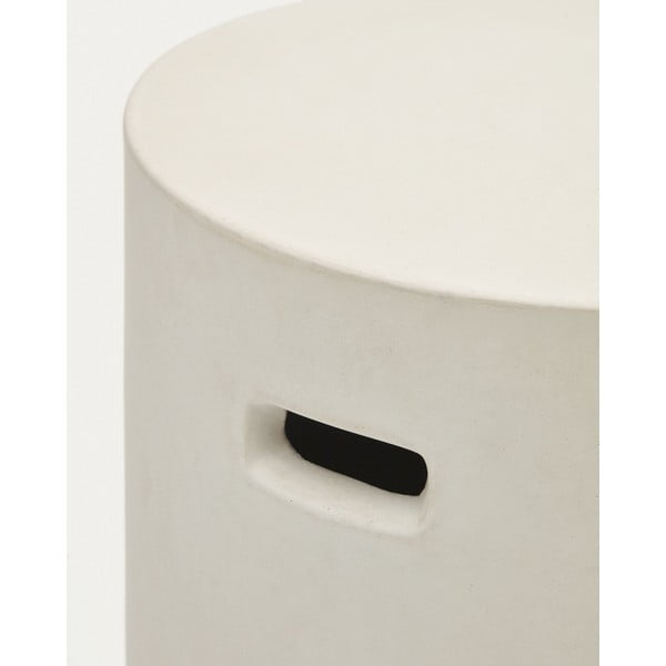 Okrągły betonowy podnóżek ogrodowy ø 37 cm Aiguablava – Kave Home-image-3