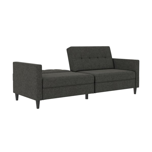 Szara rozkładana sofa 82 cm Hartford – Støraa-image-2