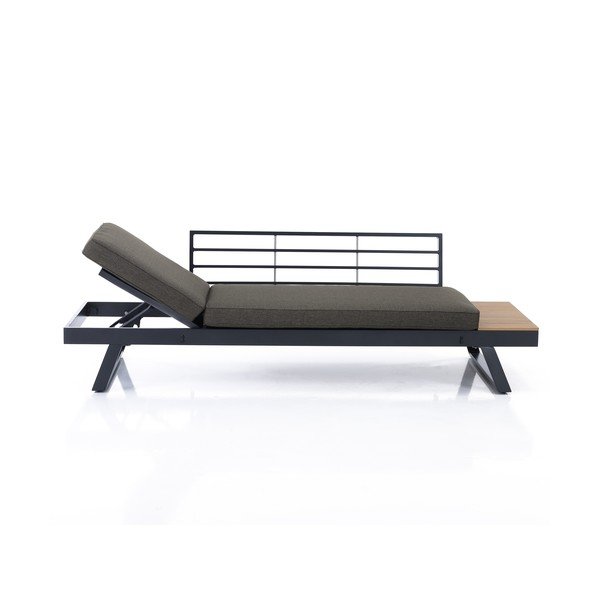 Czarnoszara sofa ogrodowa Thilia – Tomasucci-image-3